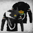 AIO Pride Custom Name Bulgaria Coat Of Arms & Flag Hoodies