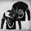 AIO Pride Custom Name Iceland Coat Of Arms & Flag Hoodies