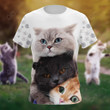 AIO Pride Love Cats White T-shirt