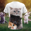 AIO Pride Love Cats White T-shirt