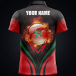 Custom Name Morocco Football Shirts