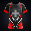 Custom Name Switzerland Football Shirts