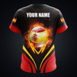 Custom Name Spain Football Shirts