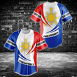 Customize Philippines Coat Of Arms - New Form Baseball Jersey Shirt
