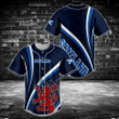 Scotland Lion - Blue Baseball Jersey Shirt