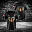 Mexico Michoacán Map Baseball Jersey Shirt