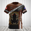 Puerto Rico Coqui Leather Speed Style Shirts