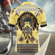 Customize Native American Totem Spirits Men's Cycling Jersey