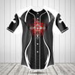 Faith Over Fear Cross 3D Baseball Jersey Shirt