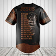 Jesus Is My Everything Leather 3D Baseball Jersey Shirt