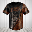 Jesus Is My Everything Leather 3D Baseball Jersey Shirt