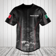 Customize Mexico Camo The Homeland is First Baseball Jersey Shirt