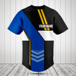 Customize Ukraine Flag Speed Style Baseball Jersey Shirt