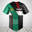 Customize Bulgaria Flag Speed Style Baseball Jersey Shirt