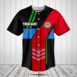 Customize Eritrea Flag Speed Style Baseball Jersey Shirt