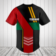 Customize Lithuania Flag Speed Style Baseball Jersey Shirt