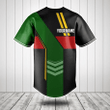 Customize Kenya Flag Speed Style Baseball Jersey Shirt