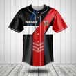 Customize Czech Republic Flag Speed Style Baseball Jersey Shirt