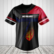 Customize Norway Coat Of Arms 3D Baseball Jersey Shirt