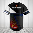 Customize Finland Coat Of Arms 3D Baseball Jersey Shirt