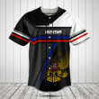 Customize Russia Coat Of Arms 3D Baseball Jersey Shirt