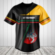 Customize Lithuania Coat Of Arms 3D Baseball Jersey Shirt