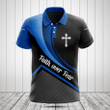 Faith Over Fear 3D Carbon Pattern Shirts