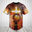 Faith Over Fear Jesus Signature Baseball Jersey Shirt