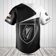 Customize Ireland Symbol Black And White Skull Baseball Jersey Shirt