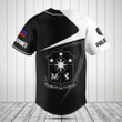 Customize Philippines Symbol Black And White Skull Baseball Jersey Shirt