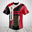 Customize Denmark Coat Of Arms Sport Baseball Jersey Shirt