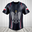 Customize Poland Coat Of Arms Print 3D Special Baseball Jersey Shirt
