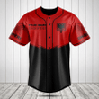 Customize Albania Energy Style Baseball Jersey Shirt