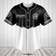 Customize Austria Energy Style Black And White Baseball Jersey Shirt