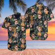 Customize Giraffe Tropical Leaf Hawaiian Shirt