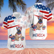 French Bulldog Independence Day US Hawaiian Shirt