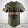 Customize Germany Berlin Baseball Jersey Shirt