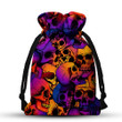 Skull Colorful Drawstring Gift Bag