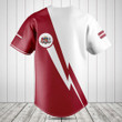 Customize Latvia Lightning Sport Baseball Jersey Shirt