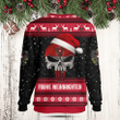 Austria Merry Christmas Santa Skull Sweatshirt