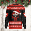 Switzerland Merry Christmas Santa Skull Sweatshirt