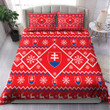Slovakia Coat Of Arms Christmas Gift 3-Piece Duvet Cover Set