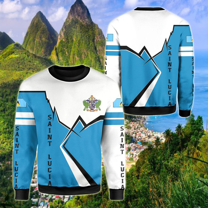 AIO Pride - Saint Lucia Lightning Unisex Adult Shirts