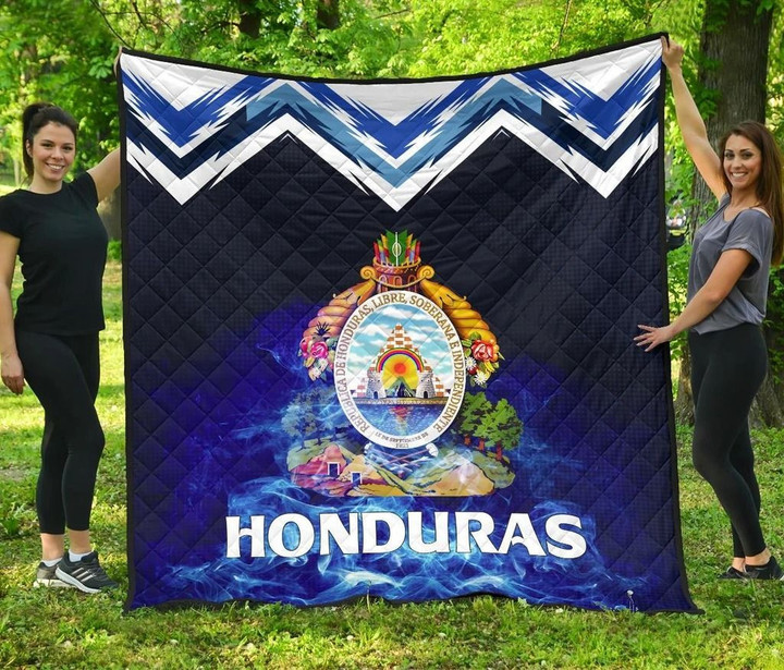 AIO Pride - Honduras Coat Of Arms New Release Premium Quilt