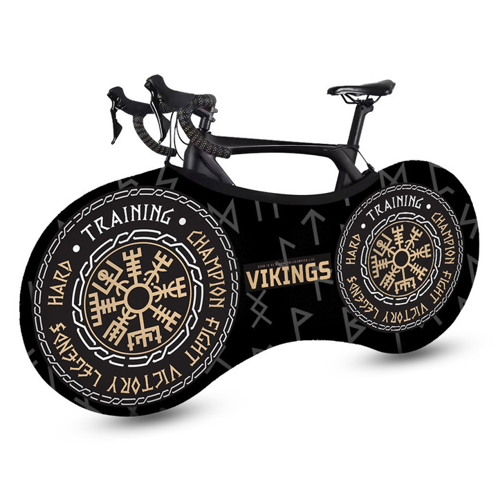 AIO Pride - Viking Runes Born To Be A Champion Champion Live Vikings Bike Covers