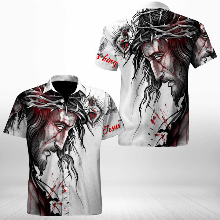 AIO Pride - Jesus King Hawaiian Shirt