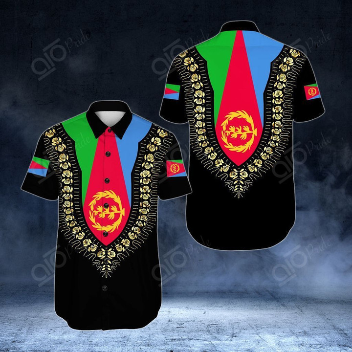 AIO Pride - Eritrea Dashiki Hawaiian Shirt
