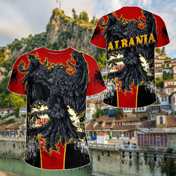 AIO Pride - Albania Special Eagle Unisex Adult T-shirt