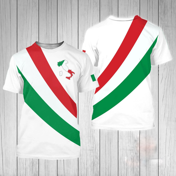 AIO Pride - Italy Simple Style Unisex Adult T-shirt