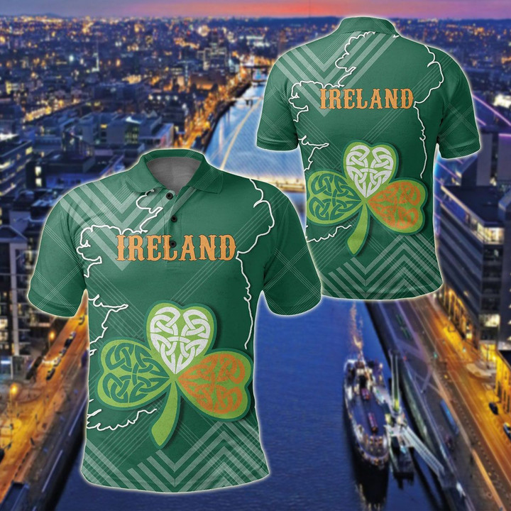 AIO Pride - Ireland Mix Unisex Adult Polo Shirt